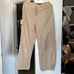 Bershka pants.  Corduroy pants